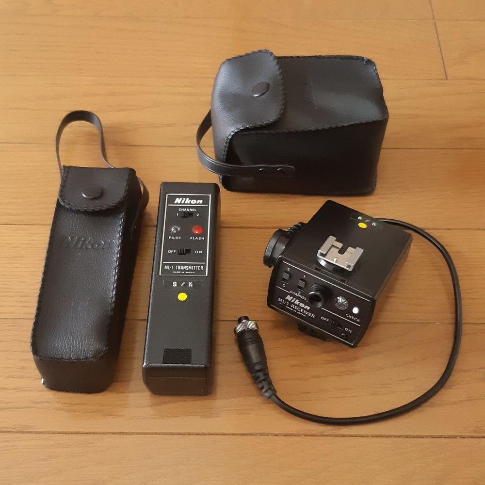 Nikon Ml-1 Transmitter Receiver Set Used Item Camera
