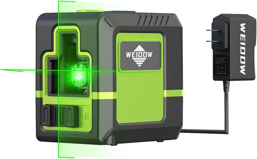 laser level - Green Cross Line, for interior decoration, vertical