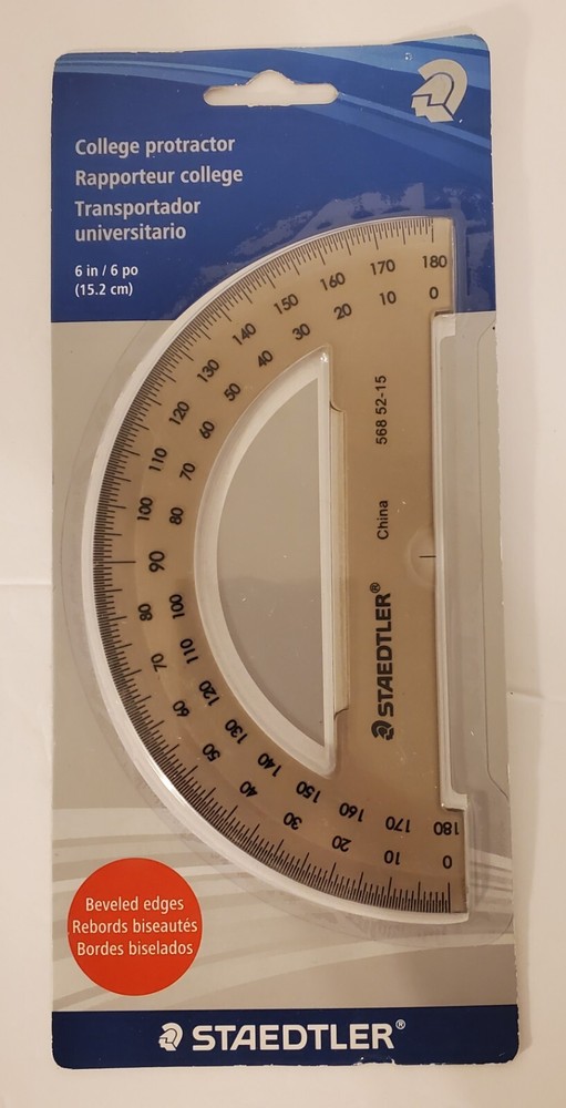 Staedtler Protractor Brand New