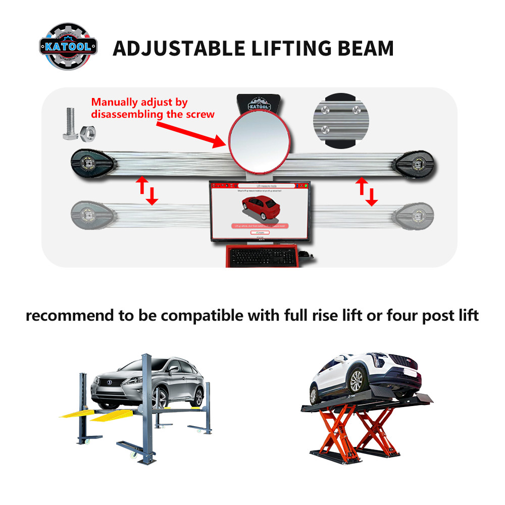 KATOOL 3D Wheel Alignment Machine Wheel Aligner 3D Tire Wheel Aligning Machine