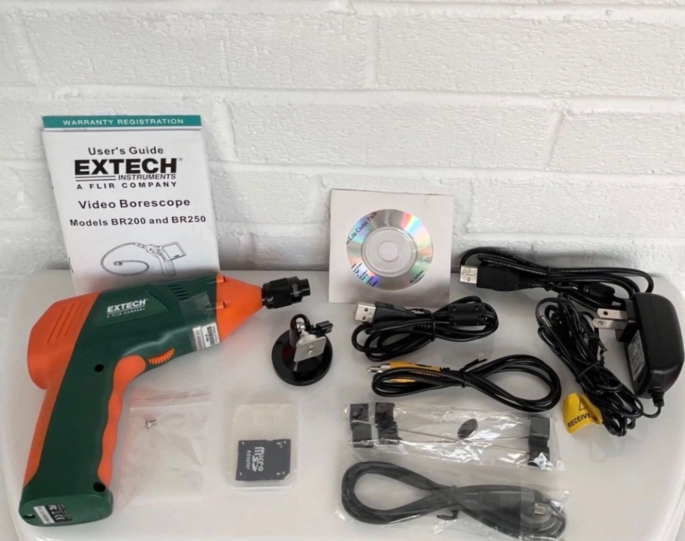 Extech Video Borescope/Wireless Inspection camera BR200 Works