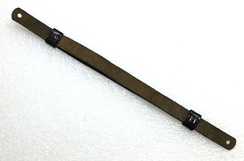 VINTAGE MILITARY VISOR CAP CHINSTRAP