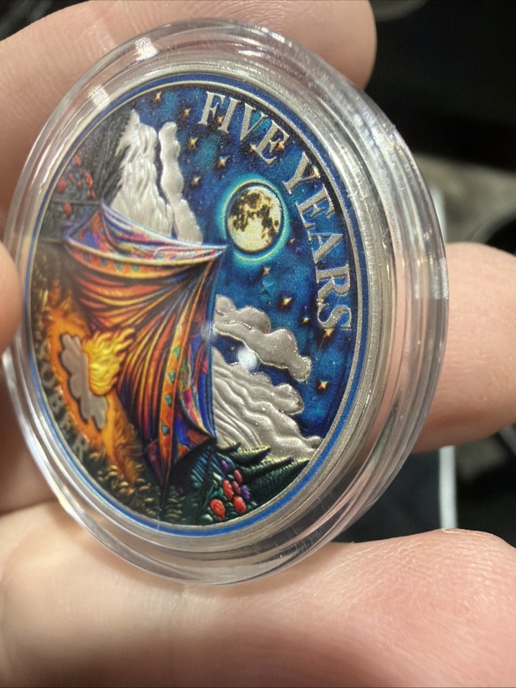 5 Year Sobriety Coin