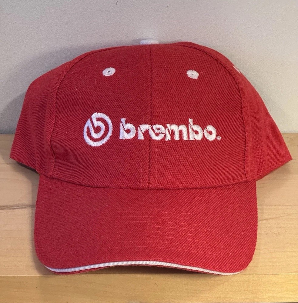 Brembo Brakes Hat - Red - Adjustable