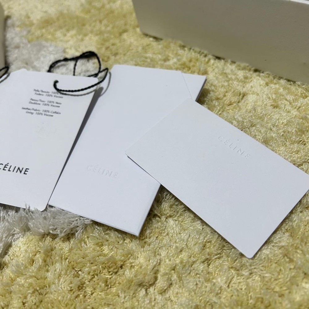 Celine Gray Long Wallet From Japan