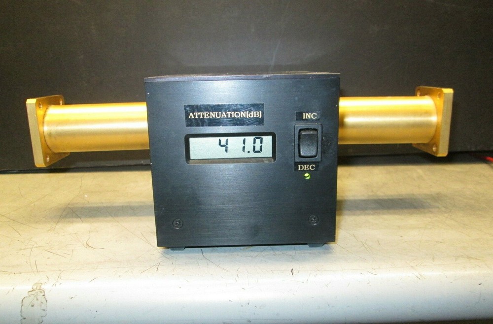 Programmable Step Attenuator 0 to 60 dB 1dB Step size GPIB Interface WR-112 WORK