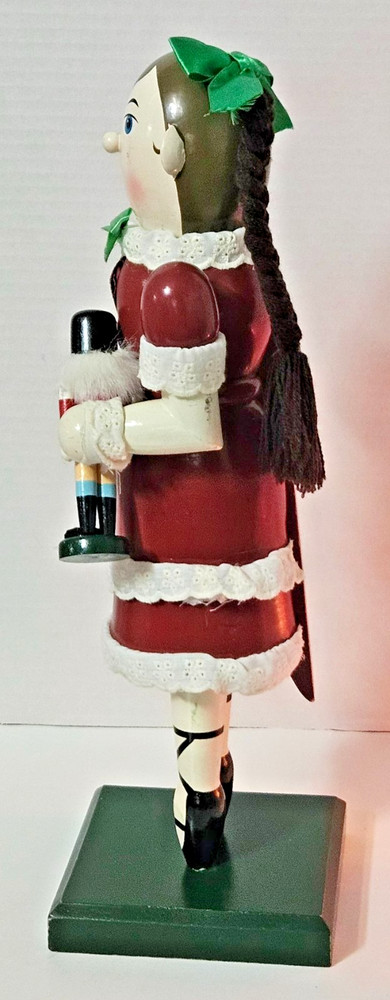 2005 Target Limited Edition Clara Nutcracker Girl w/ Mini Nutcracker 14.5"