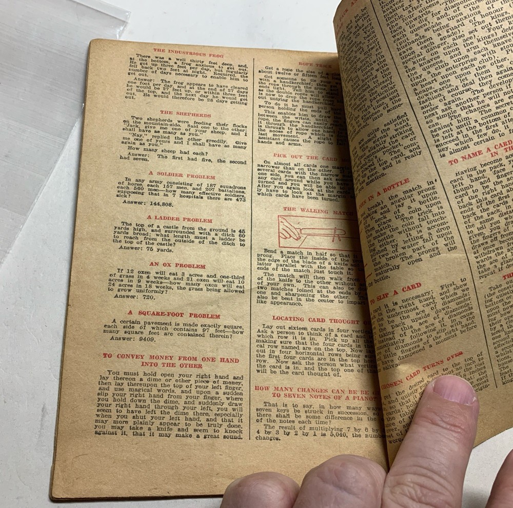 Magic Made Easy Book - vintage