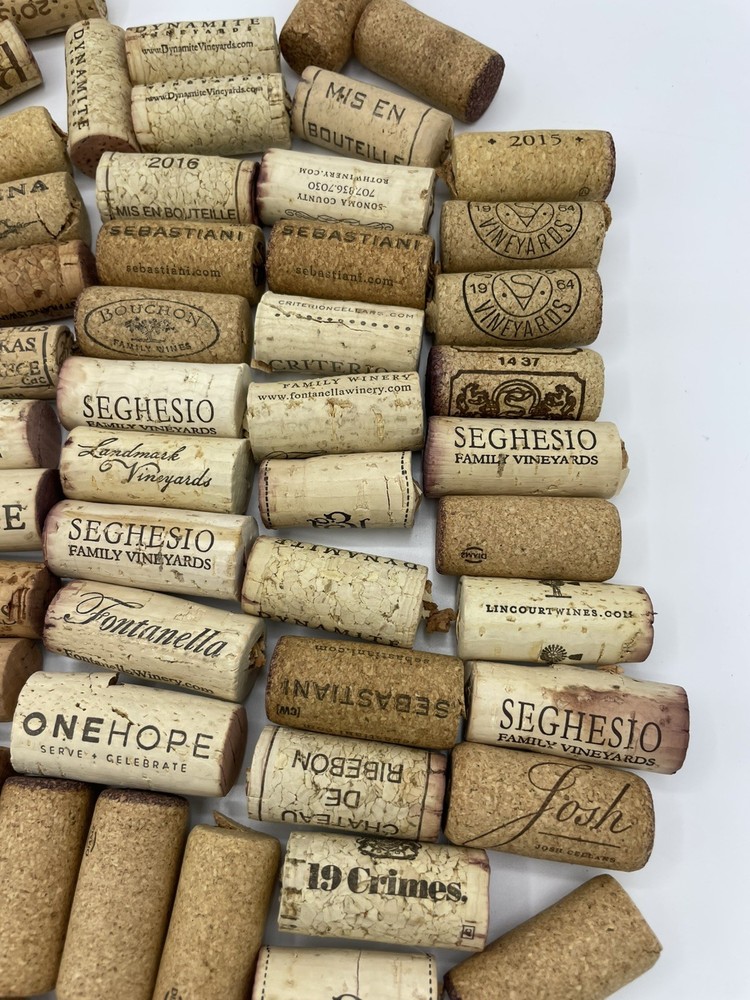 Premium Wine Corks Natural - Used Assorted 100 Count