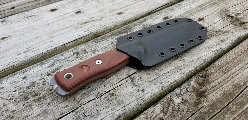 TOPS BOB Kydex Sheath, Pancake style (BK)