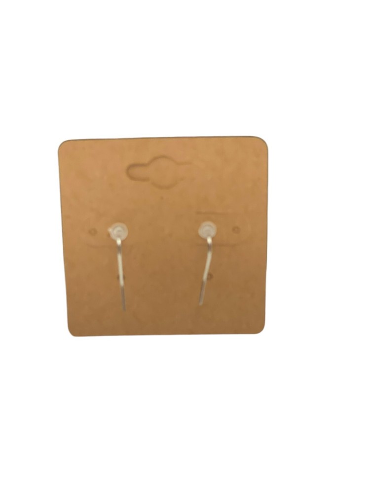**Vintage Black Ball Drop Hook Earrings