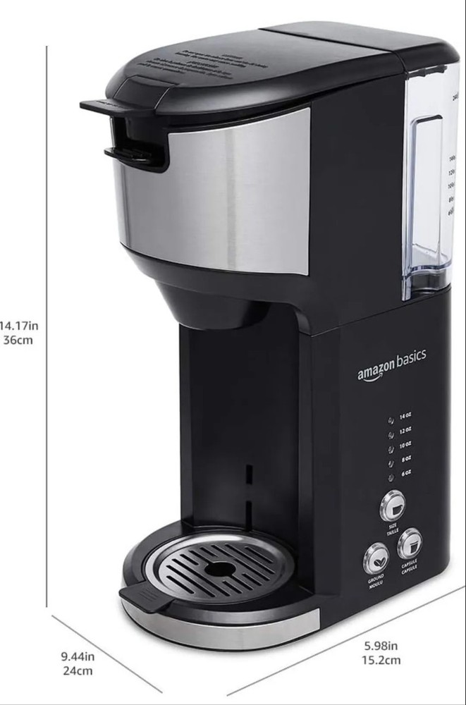 Amazon Basics Coffee Maker K-Cup Single Serve Coffee Maker NEW