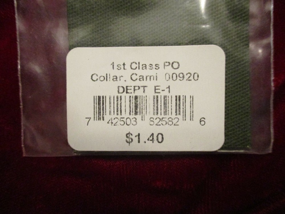 Sayre Navy Collar 1st Class PO