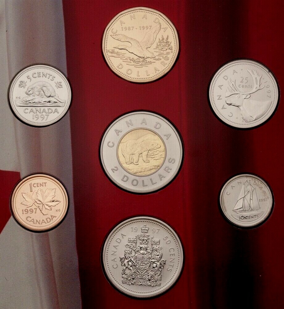 1997 'OH CANADA!' UNCIRCULATED YEAR SET MINT STILL SEALED!!!