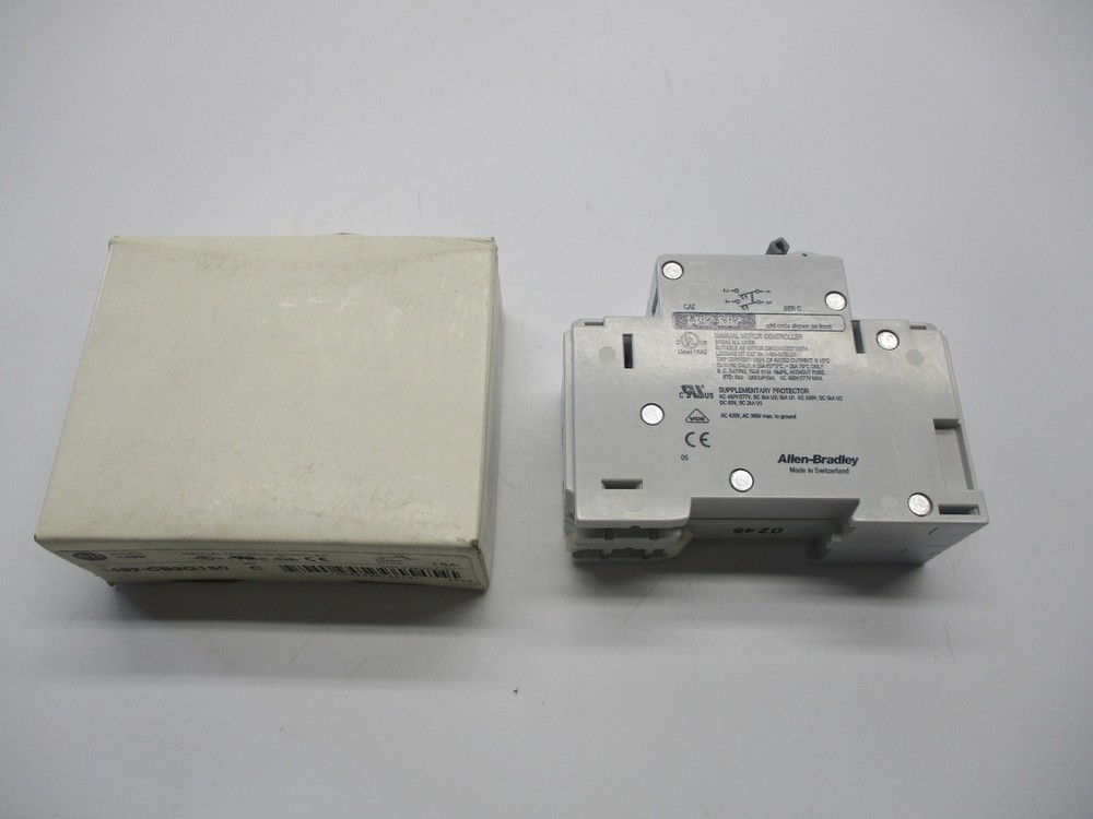 ALLEN BRADLEY 1492-CB2G150 SER.C MOTOR CONTROLLER NSMP