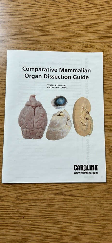 Carolina Comparative Organ Dissection Kit