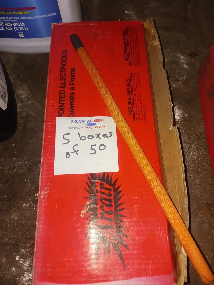 Arcair 3/8" carbon arc gouging electrodes. 10 electrode bundle!