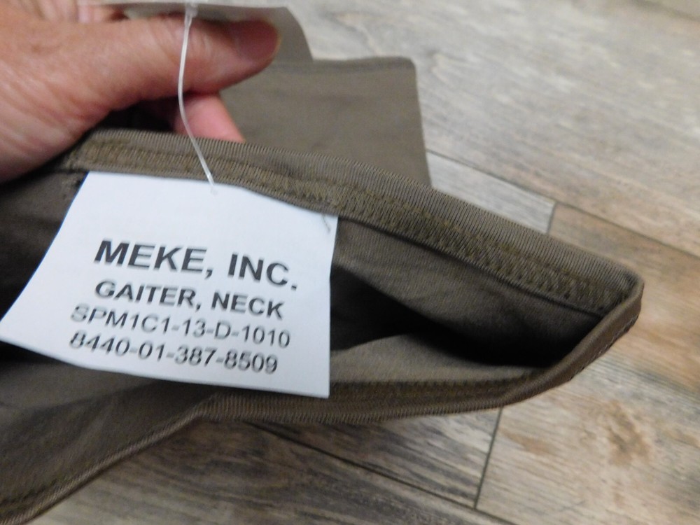 US MILITARY TAN GAITER NEW