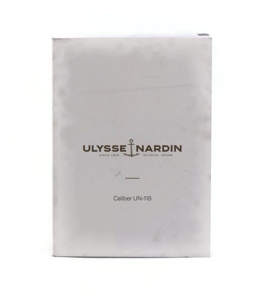 Ulysse Nardin Caliber UN-26 Booklet Manual