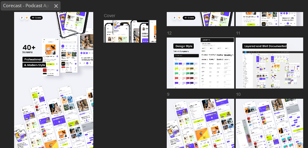 Figma UI Web & Mobile Applications Templates Large Bundle Some Coded Bundle #1