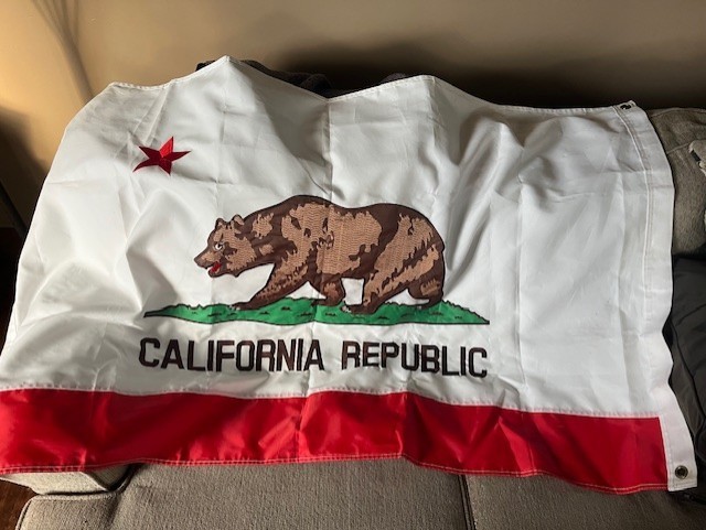 3’x5 Polyester CALIFORNIA STATE FLAG CA