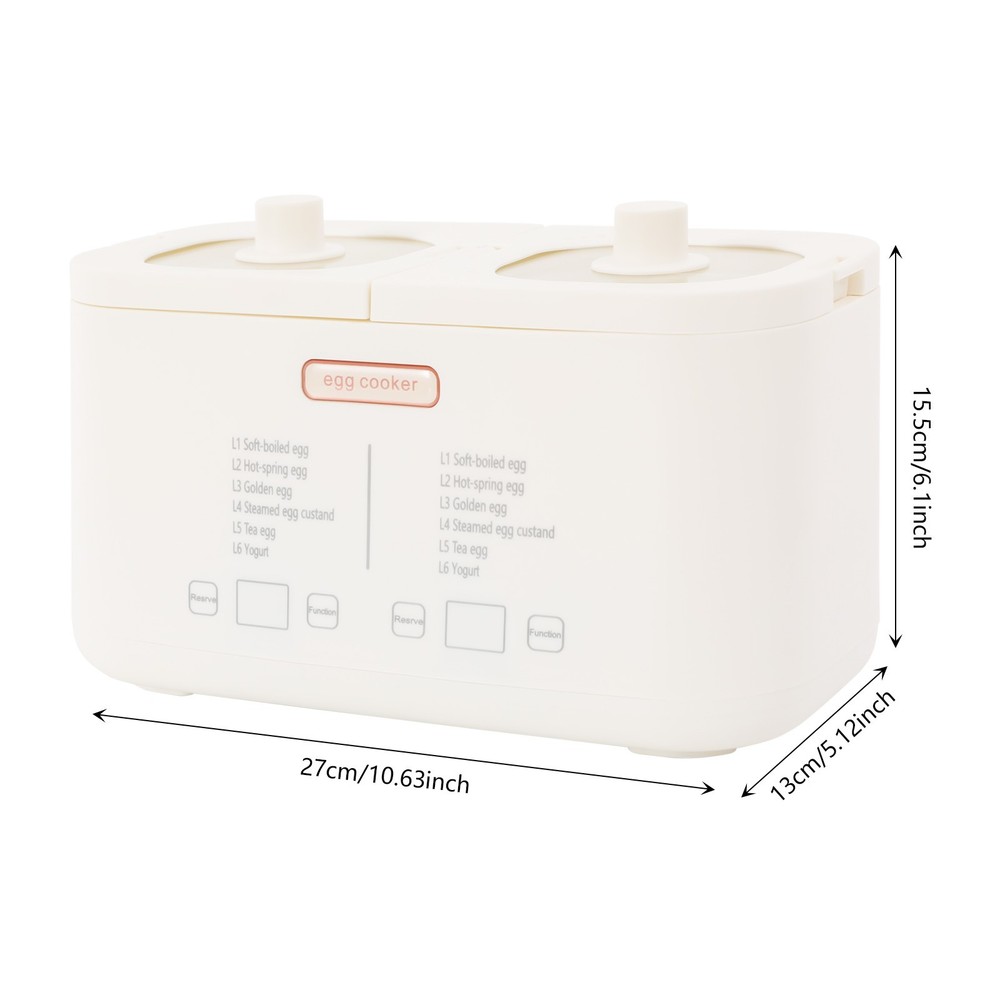 Egg Cooker Rapid Egg Cooker Egg Boiler with Auto Shut Off Feature US
