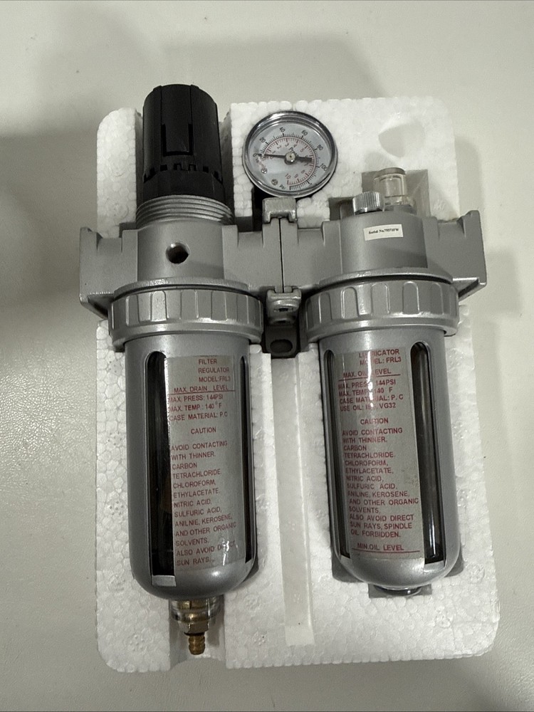 Speedway Series Air Moisture Filter Regulator Oiler Separator Lubricator Combo