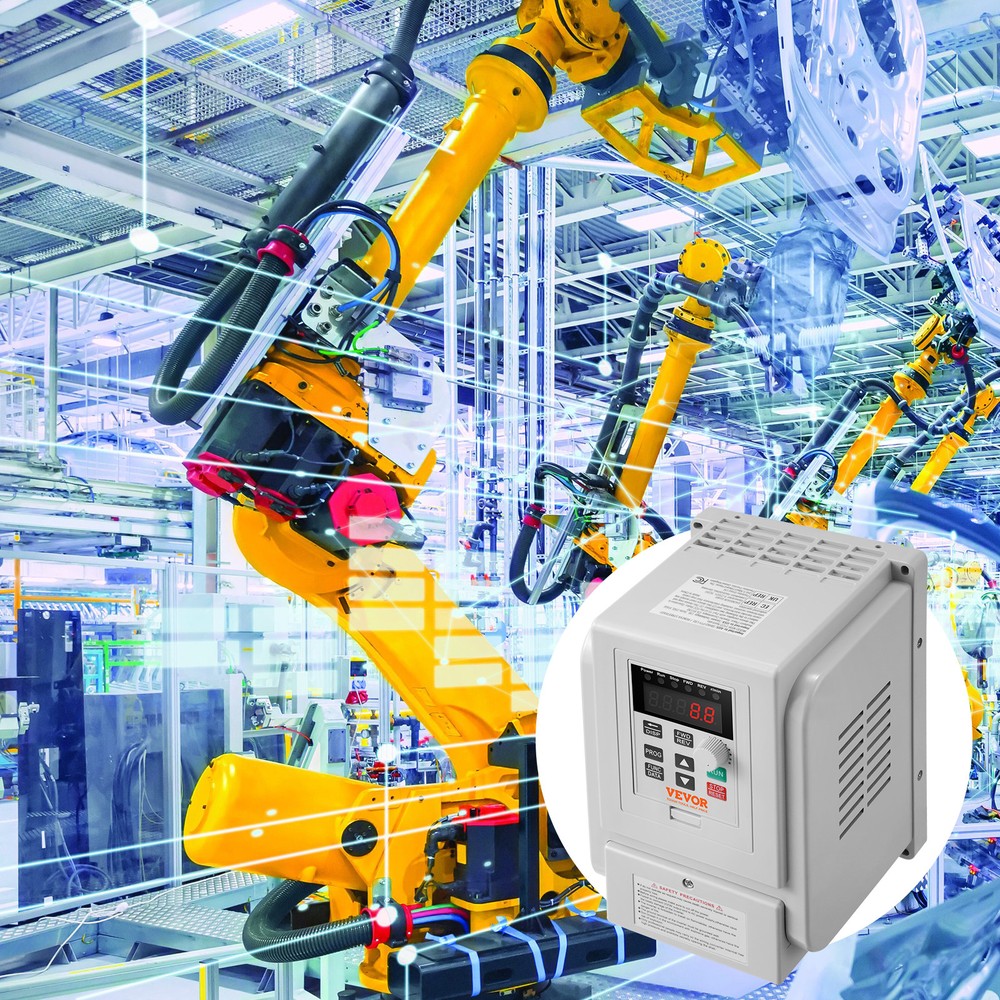 3HP 2.2KW 10A Variable Frequency Drive VFD for 3-Phase Motor Speed Control
