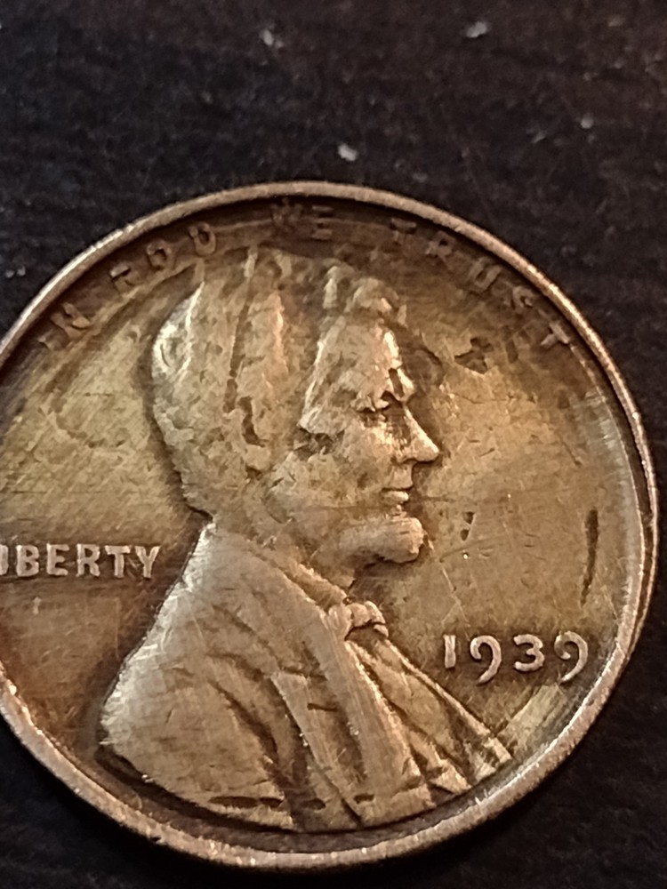 1939 Wheat Multi Error Has Liberty Backwards On Back And On Front Has Multiple