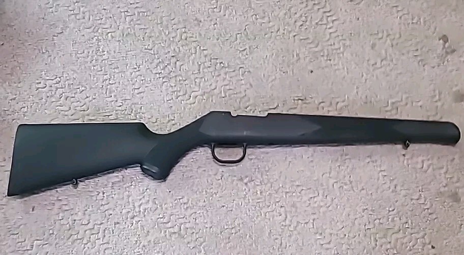 Traditions Buckhunter Pro .50 Caliber Muzzleloader Black Polymer Stock Complete