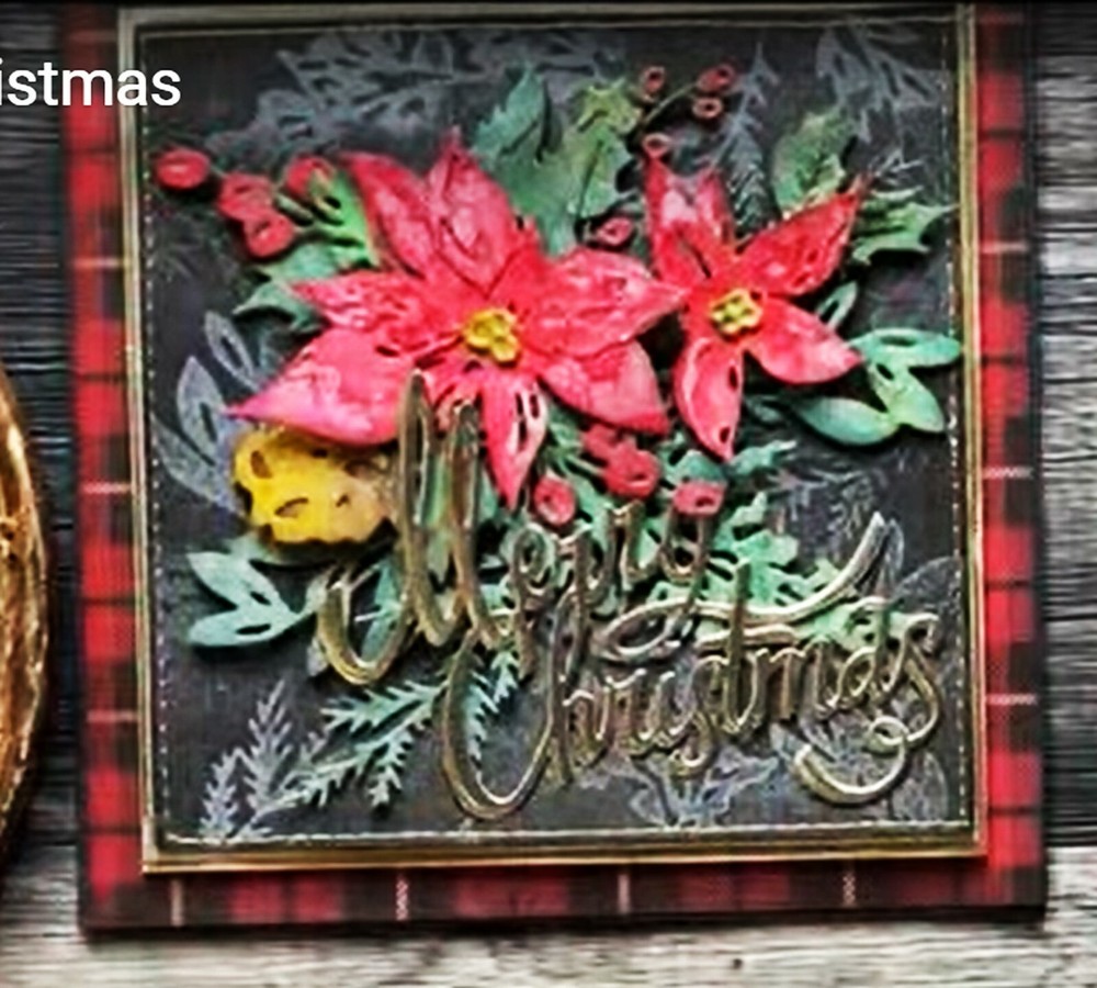 Sizzix Thinlits Festive Bouquet 6pc set #665565 Retail $21.99 by Tim Holtz