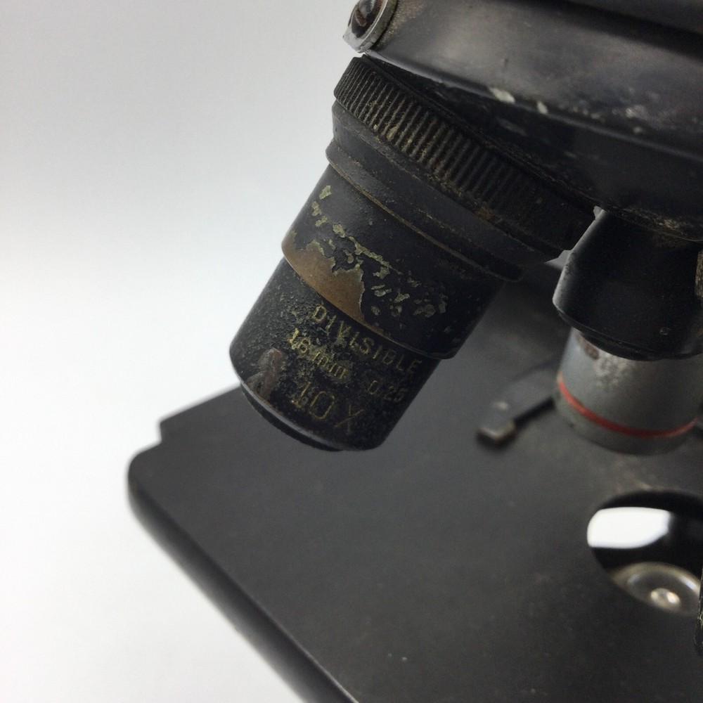 Vintage Spencer Buffalo Cast Iron Microscope 218515