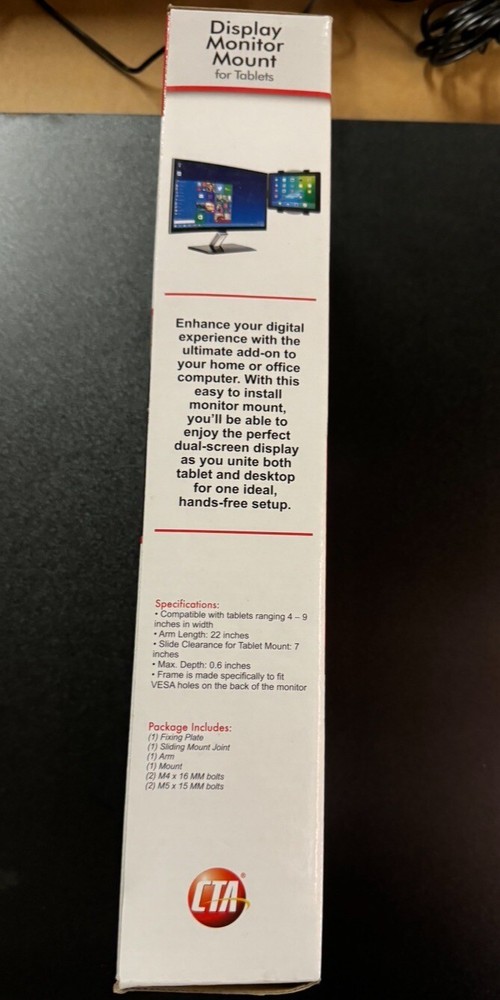 CTA Display Monitor Mount for Tablets