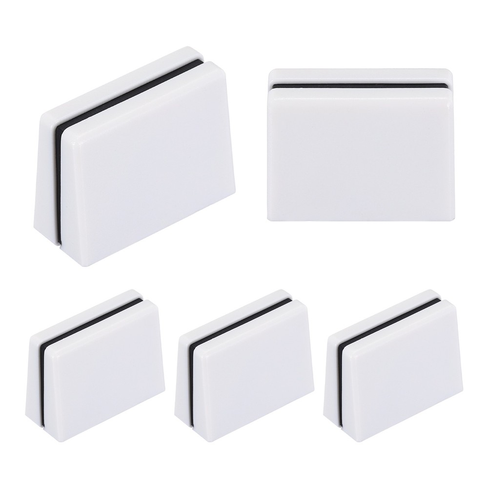 5 x Universal Fader Knobs White Mixer Fader Caps Plastic for DJ Console