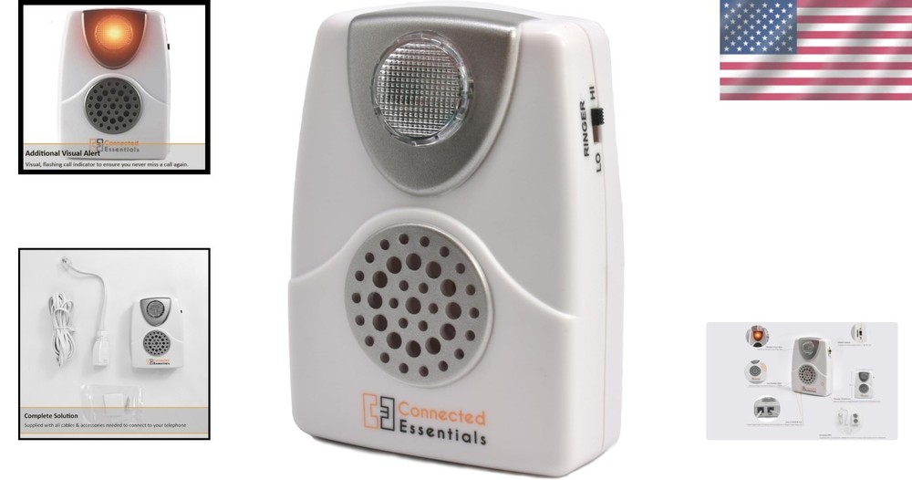 Telephone Ringer Amplifier with Flashing Light - CEA-40