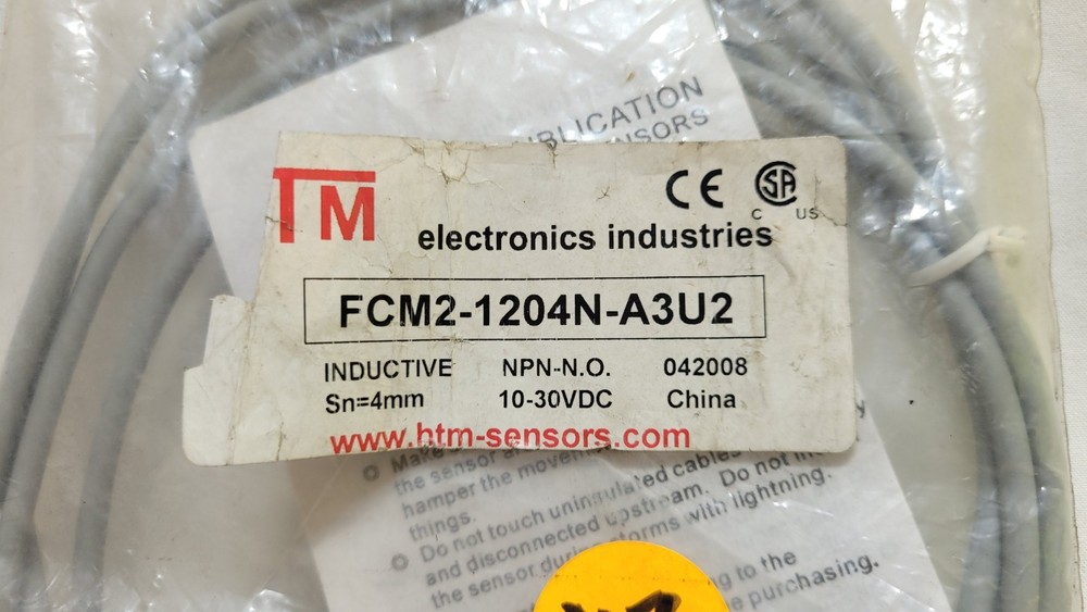 HTM FCM2-1204N-A3U2 Inductive Sensor 10-30VDC