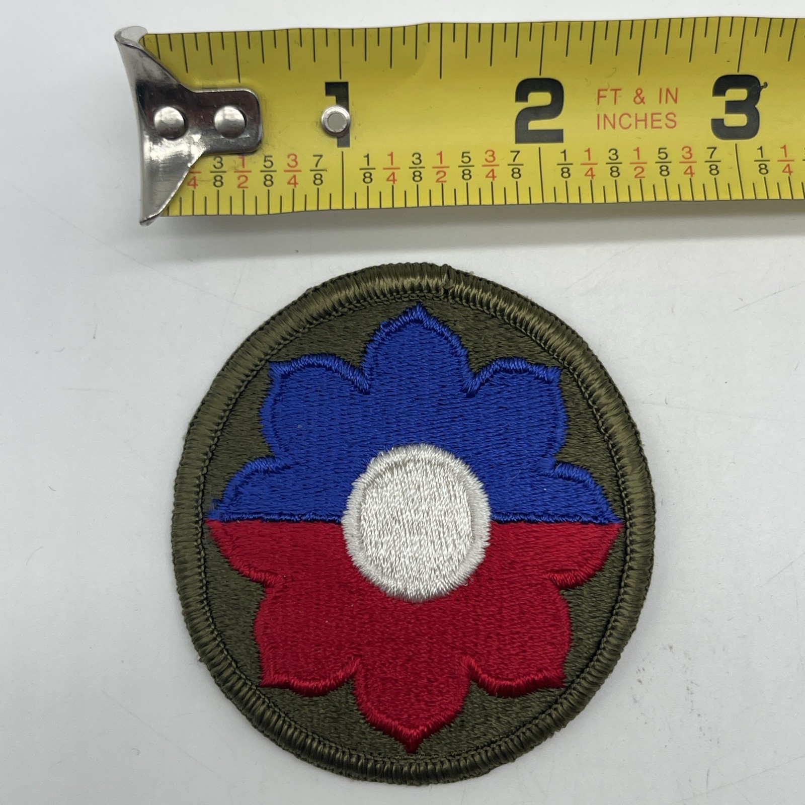 U.S. Military Army 9th Infantry Division Patch Insignia Full Color 2.5” Round