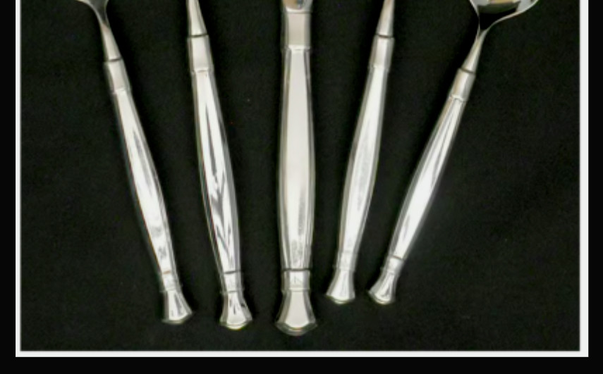 ONEIDA - ACT I - CUBE Stainless - CHOICE CHOOSE - OLD STOCK FLATWARE SILVERWARE