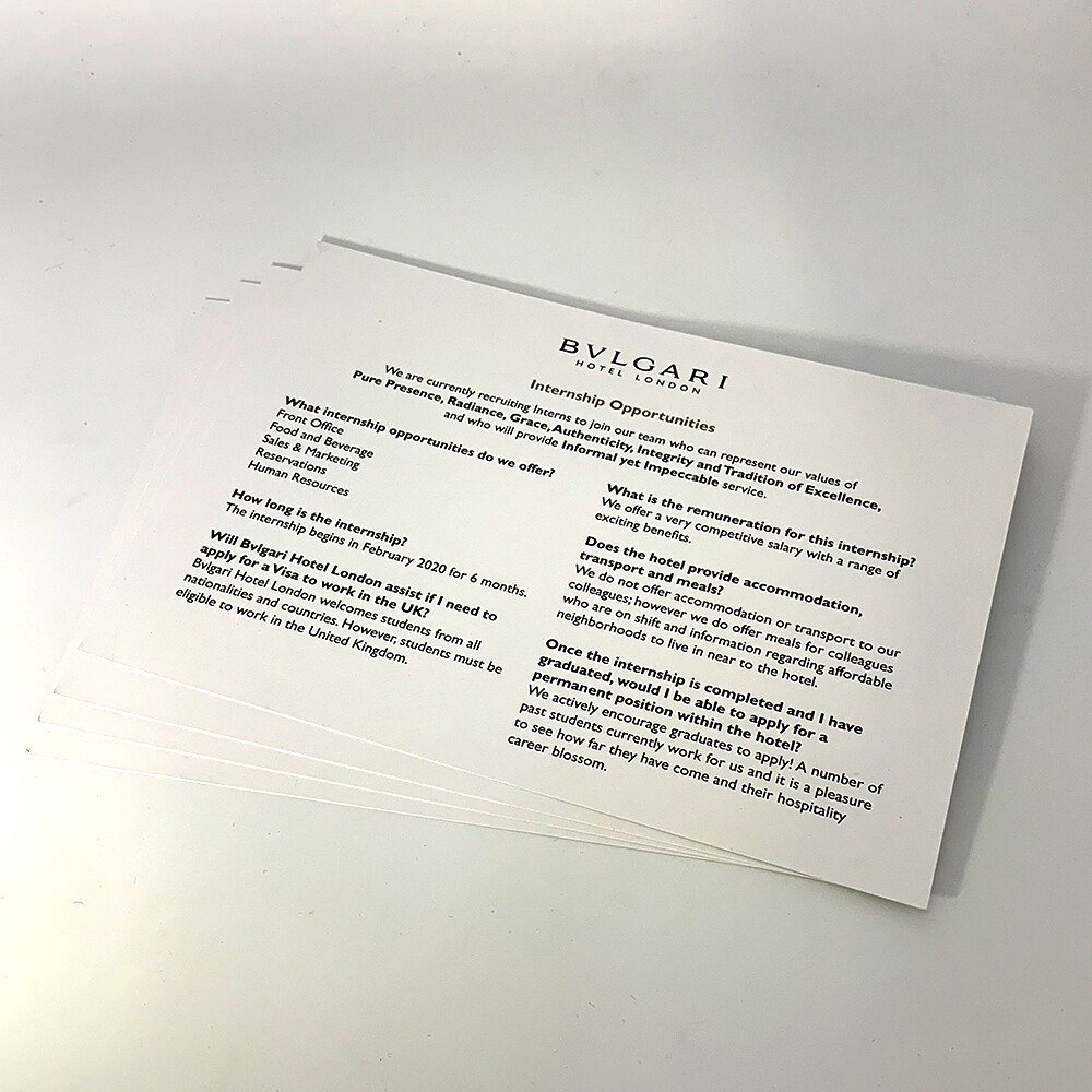 A5 Flyers Leaflets Printed Full Colour Flyer Leaflet Printing 150 gsm silk