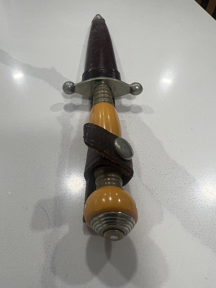 Antique German naval dagger Solinge Germany Rostfrei
