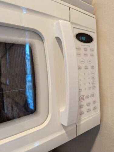 MMV1153AAW White Replacement Handle for Maytag Microwave