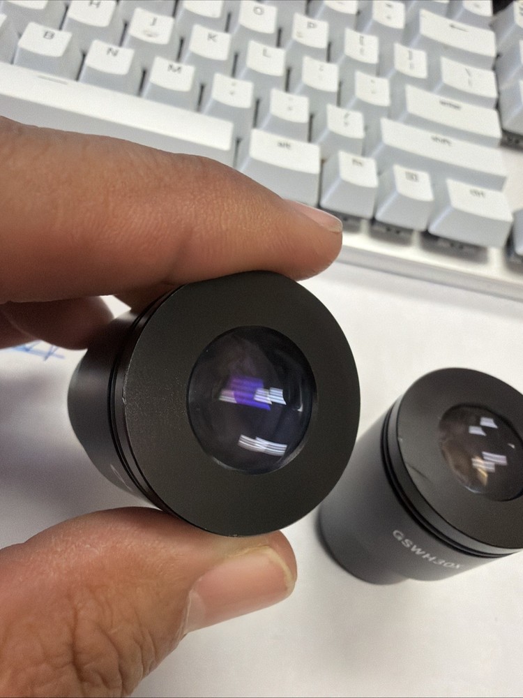 Olympus Microscope Eyepieces Pair (2) GSWH30X/7