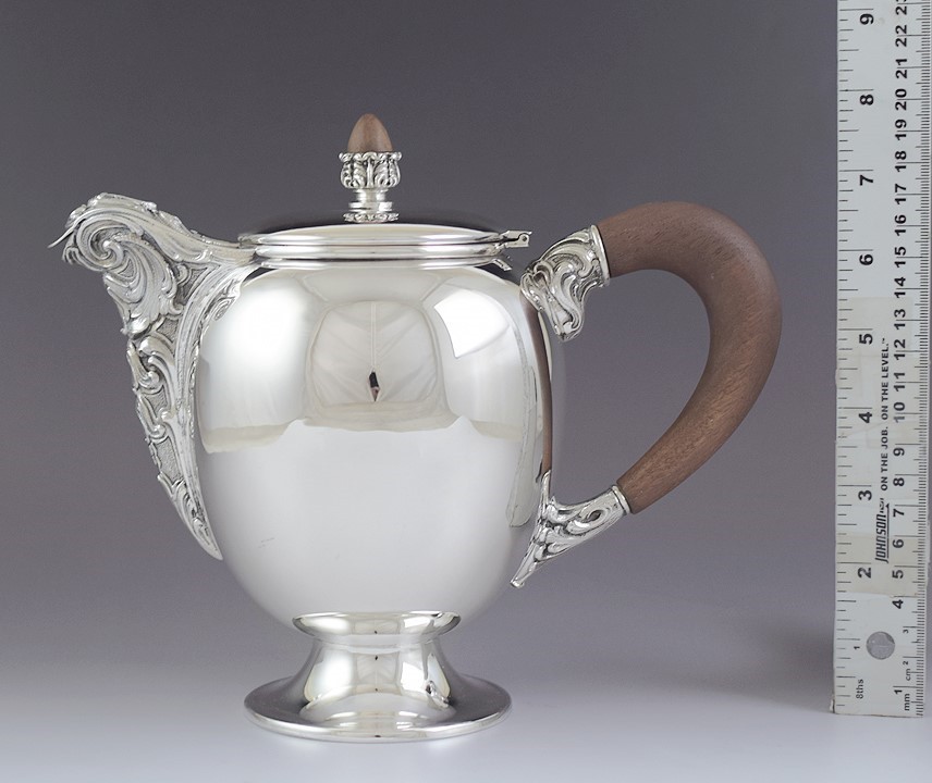 High Quality Peru Peruvian Sterling Silver Teapot Coffee Pot