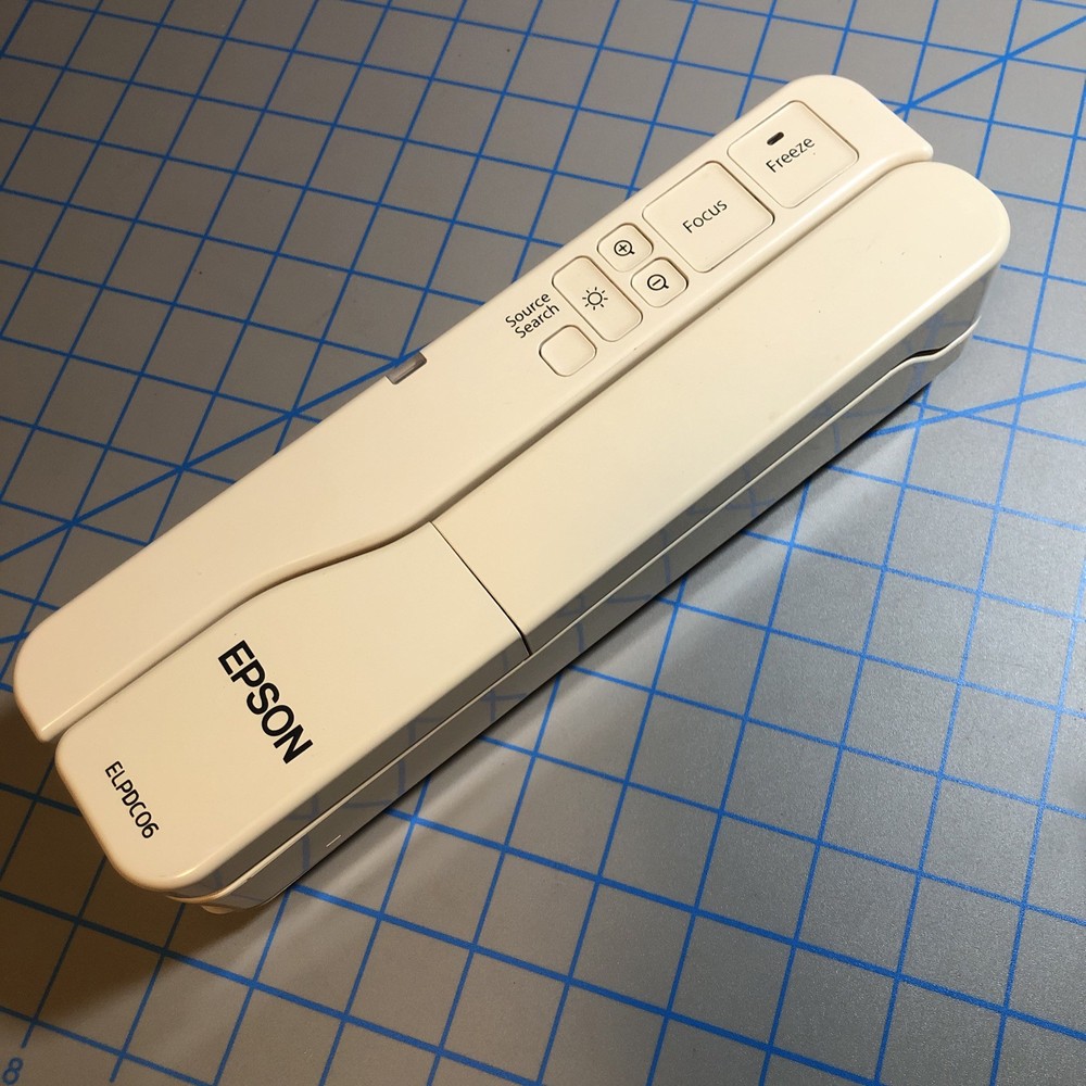 TESTED - Epson ELPDC06 Portable Compact Document Camera w/Case