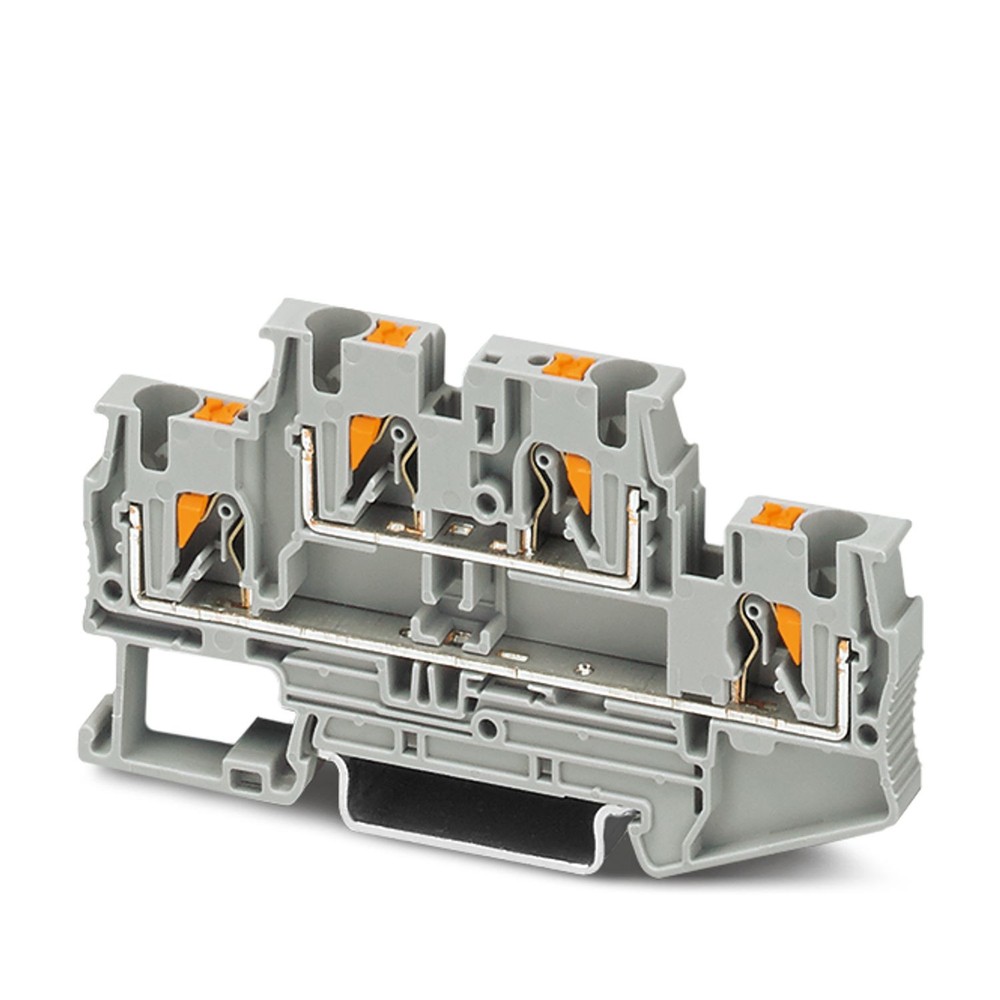 5pcs Phoenix PTTB 4 3211786 double level terminal block gray New