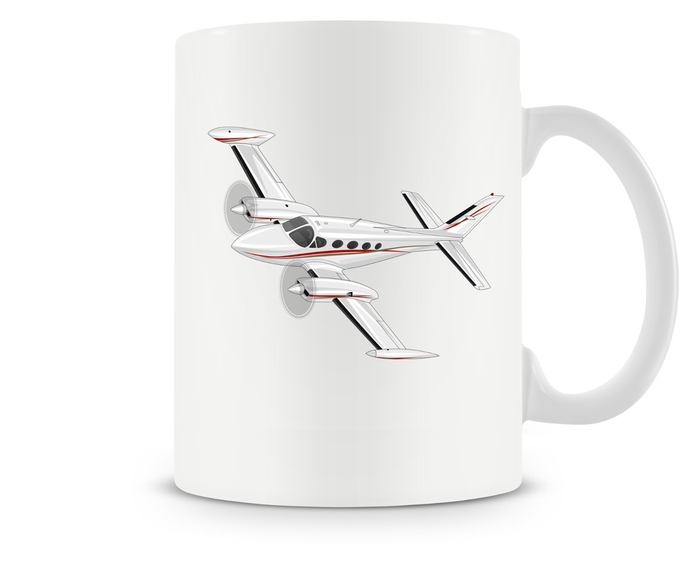 Cessna 340 Ceramic Coffee Mug - 15oz.