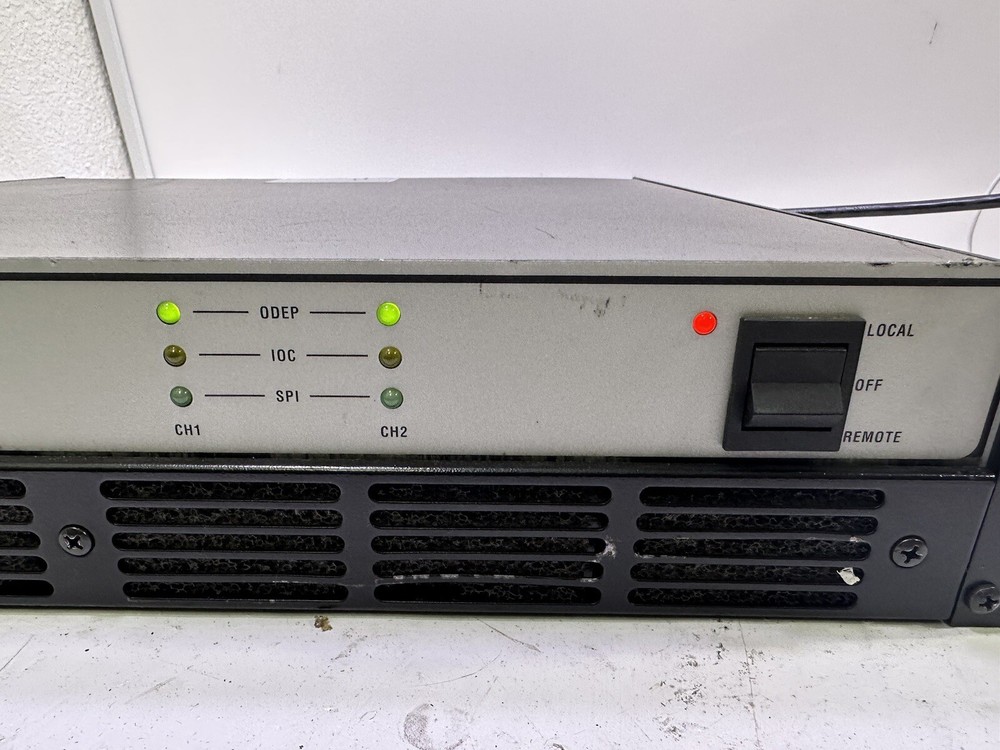 Crown Com-Tech 410 2 Channel Power Amplifier Tested