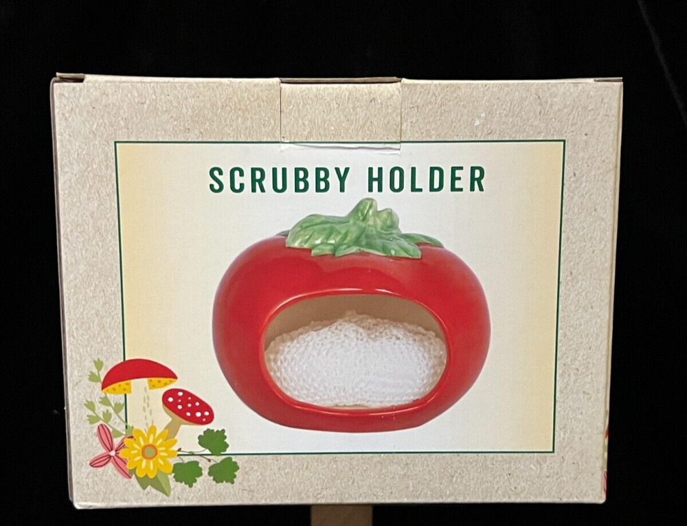 Tomato Scrubby Holder by Cracker Barrel - New L