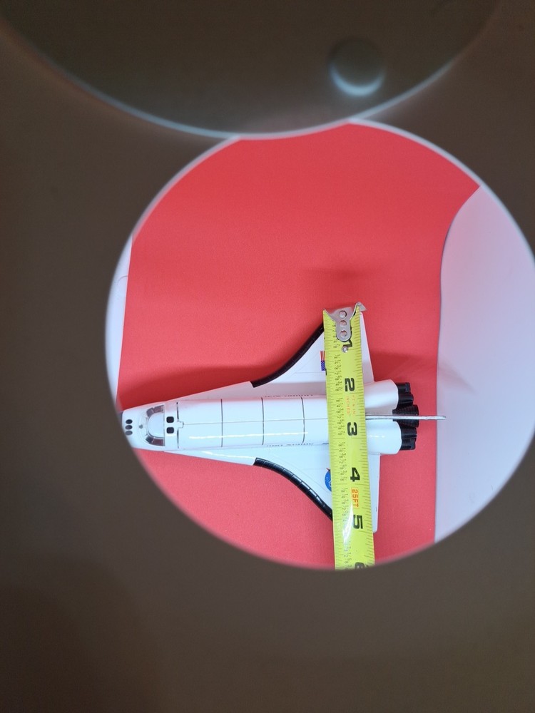 NASA Space Shuttle Atlantis Top opens Landing & Smaller Shuttle Pull-N-Go