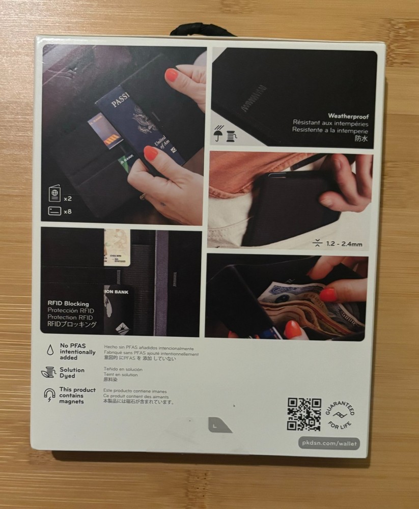 Peak Design Passport Wallet Black